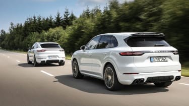 Porsche Cayenne Turbo S E-Hybrid SUV and Coupe pictures