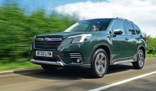 Subaru Forester SUV front tracking
