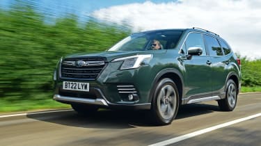 Subaru Forester SUV front tracking