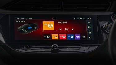 Vauxhall Corsa Electric - touchscreen