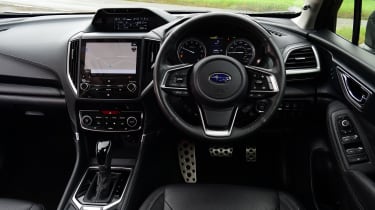 Subaru Forester SUV interior dashboard
