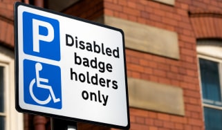 残疾停车位标志