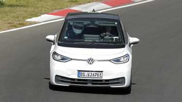 Volkswagen ID.2 testing at Nurburgring - front