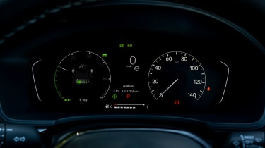 2022 Honda Civic dials