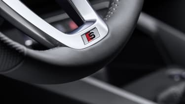 plug-in hybrid Audi A3 steering wheel