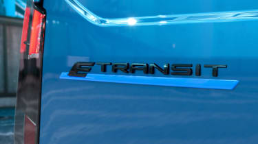 Ford E-Transit Courier - badge