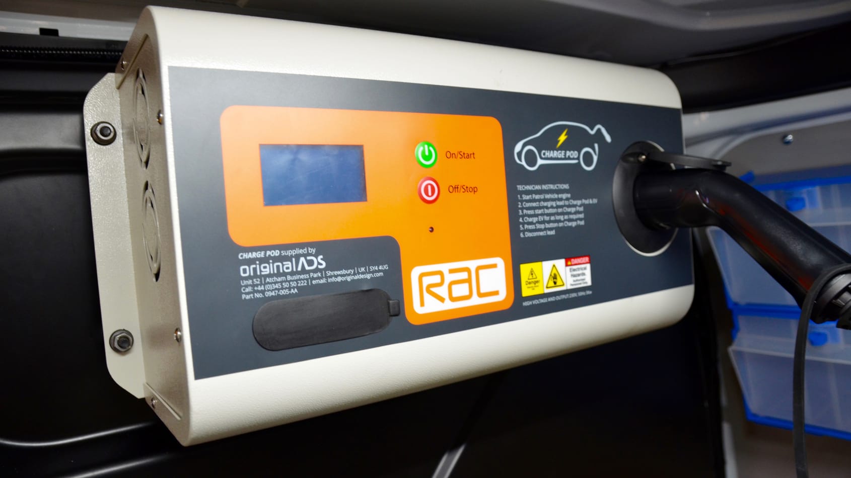 RAC unveils ‘EV Boost’ system to rescue stranded electric cars