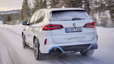 BMW iX5 Hydrogen cold weather testing