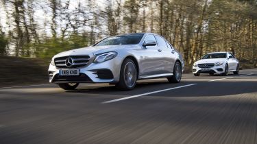 Mercedes E-Class hybrid twin test