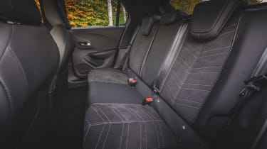 Vauxhall Corsa Electric - rear seats
