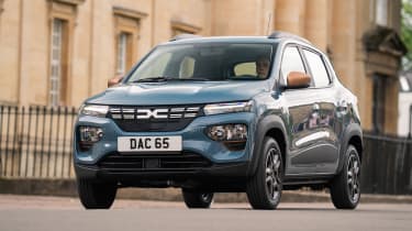 Dacia Spring - front dynamic