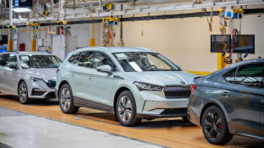 Skoda Enyaq factory