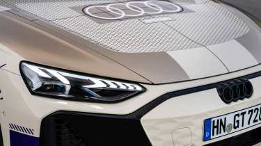 New Audi RS e-tron GT prototype - front headlight 