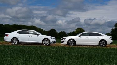 Skoda Superb vs Peugeot 508