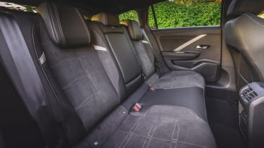 Vauxhall Astra Electric Sports Tourer - rear seats