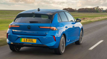 Vauxhall Astra Electric - tracking rear