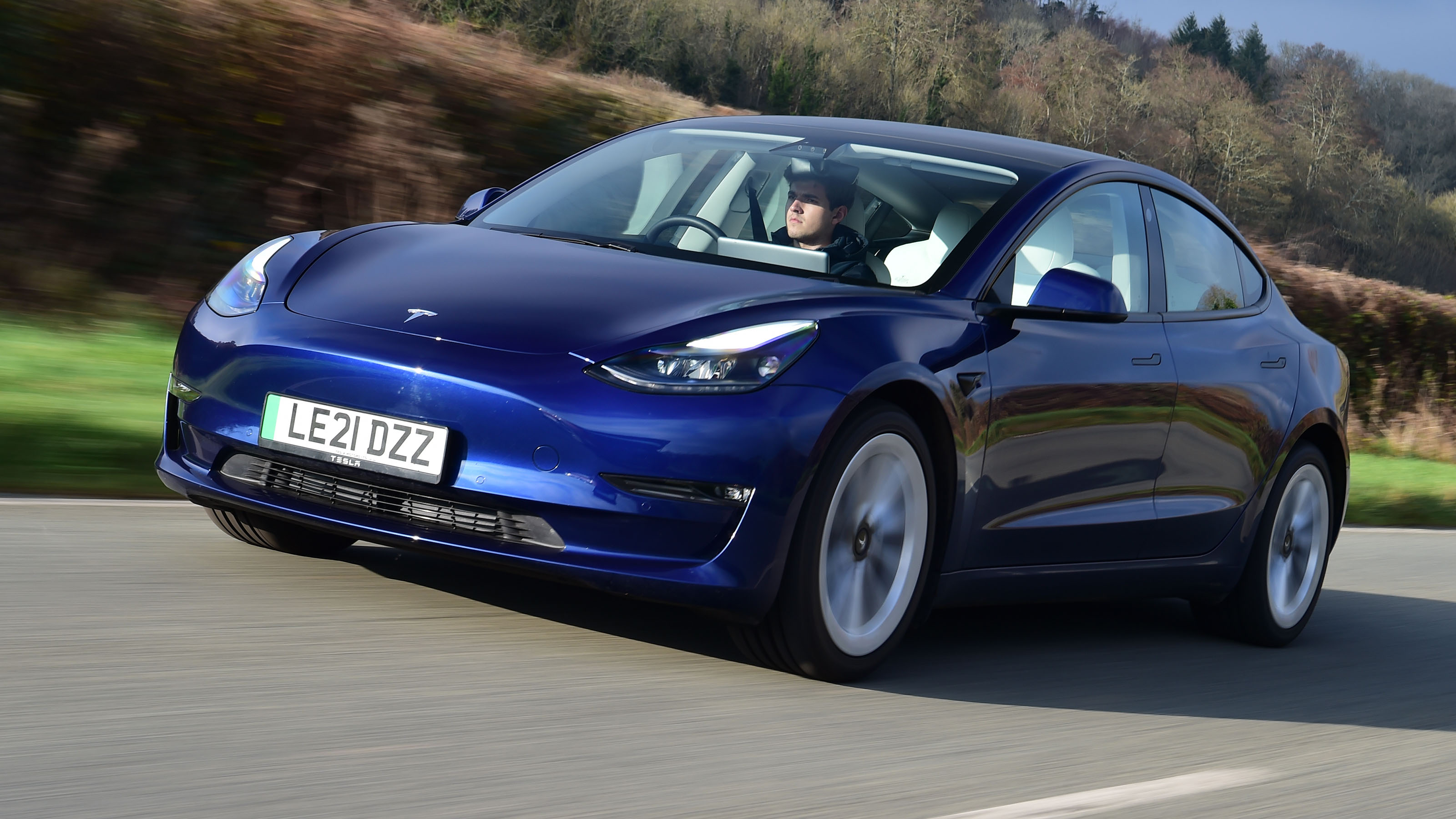 Tesla Model 3 triple test images | DrivingElectric