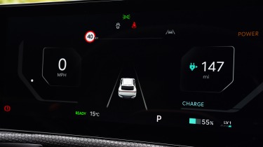 Kia EV6 - dashboard screen