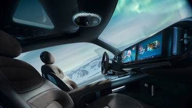 Smart 5 Concept - interior front seats 