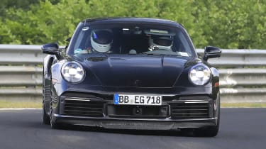 Hybrid Porsche 911 spy shot