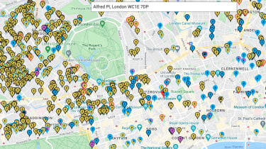 Nearest electric car store charging point