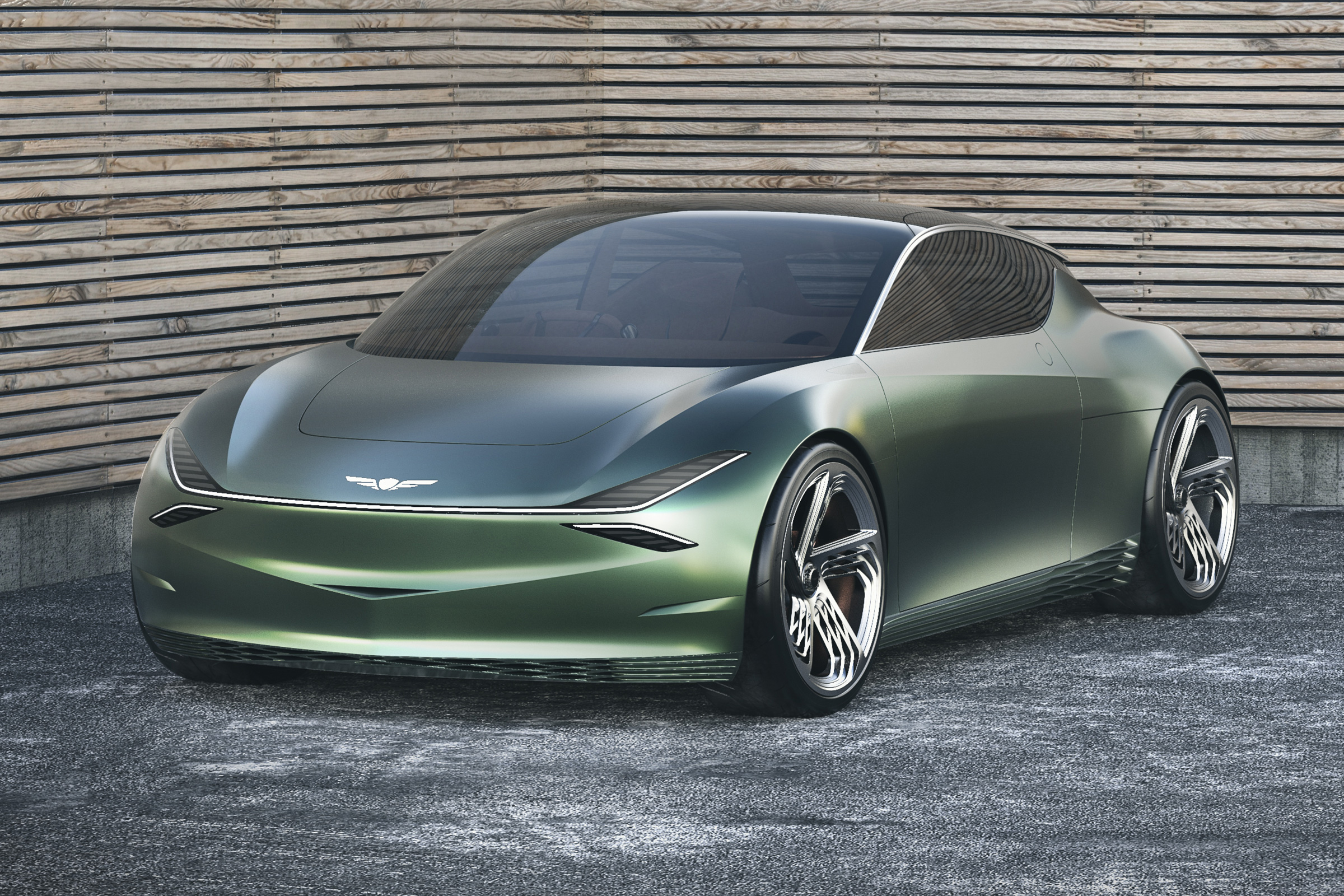 Electric Genesis Mint Concept makes New York bow | DrivingElectric