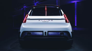 Alpine A290 Beta concept car - tail