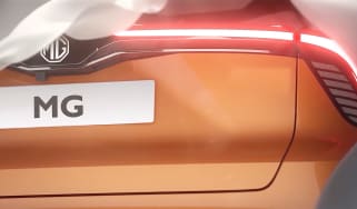MG electric car teaser