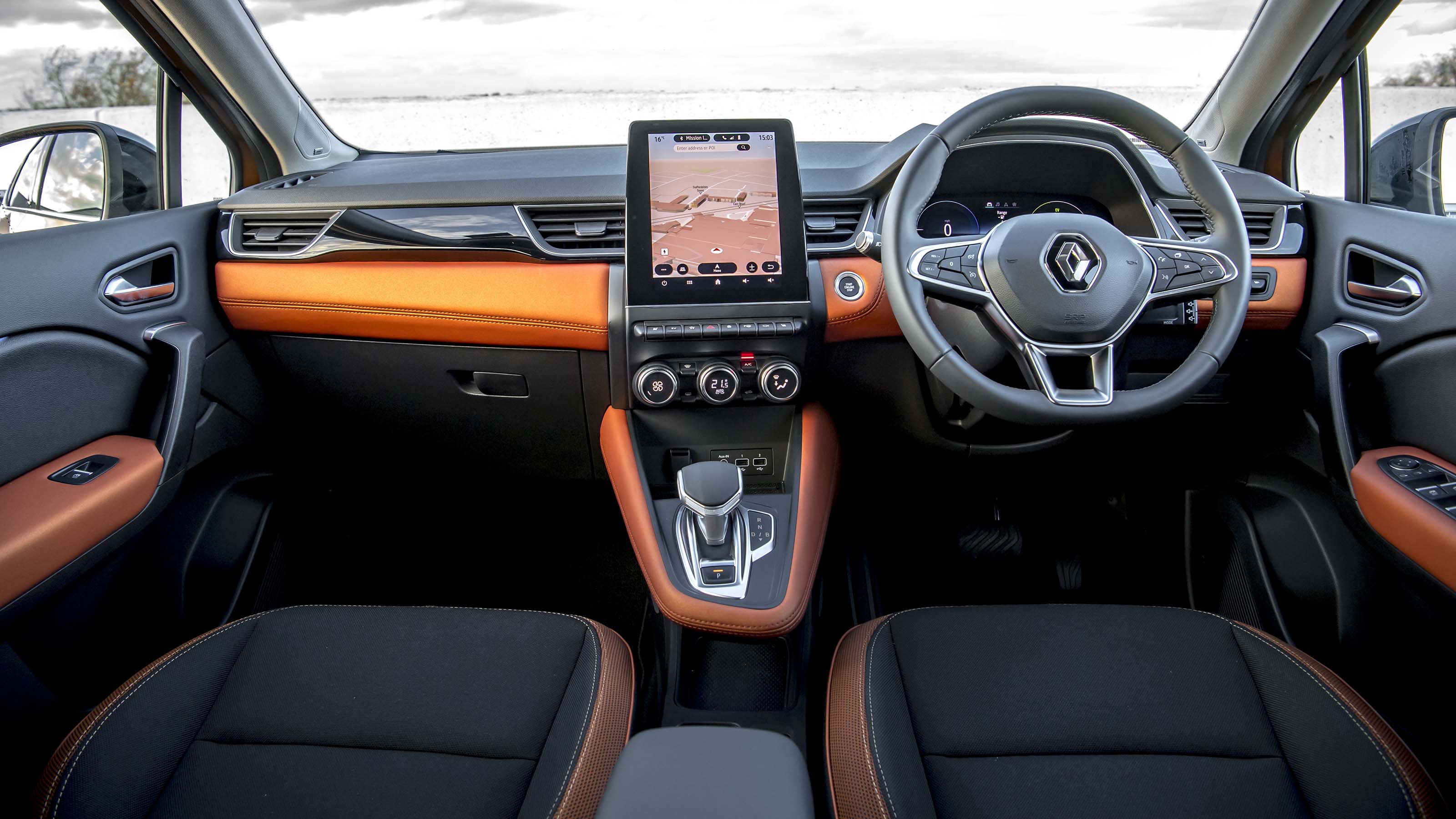 Renault Captur E TECH Hybrid Interior Comfort DrivingElectric