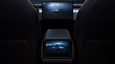 Tesla Cybertruck - screens
