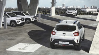Dacia electric car: new 2021 Dacia Spring production model revealed pictures | DrivingElectric