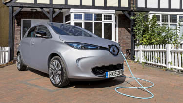 Renault ZOE charging