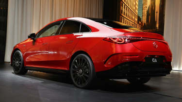 New electric Mercedes CLA - rear static 