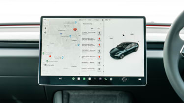Tesla Model 3 - touchscreen