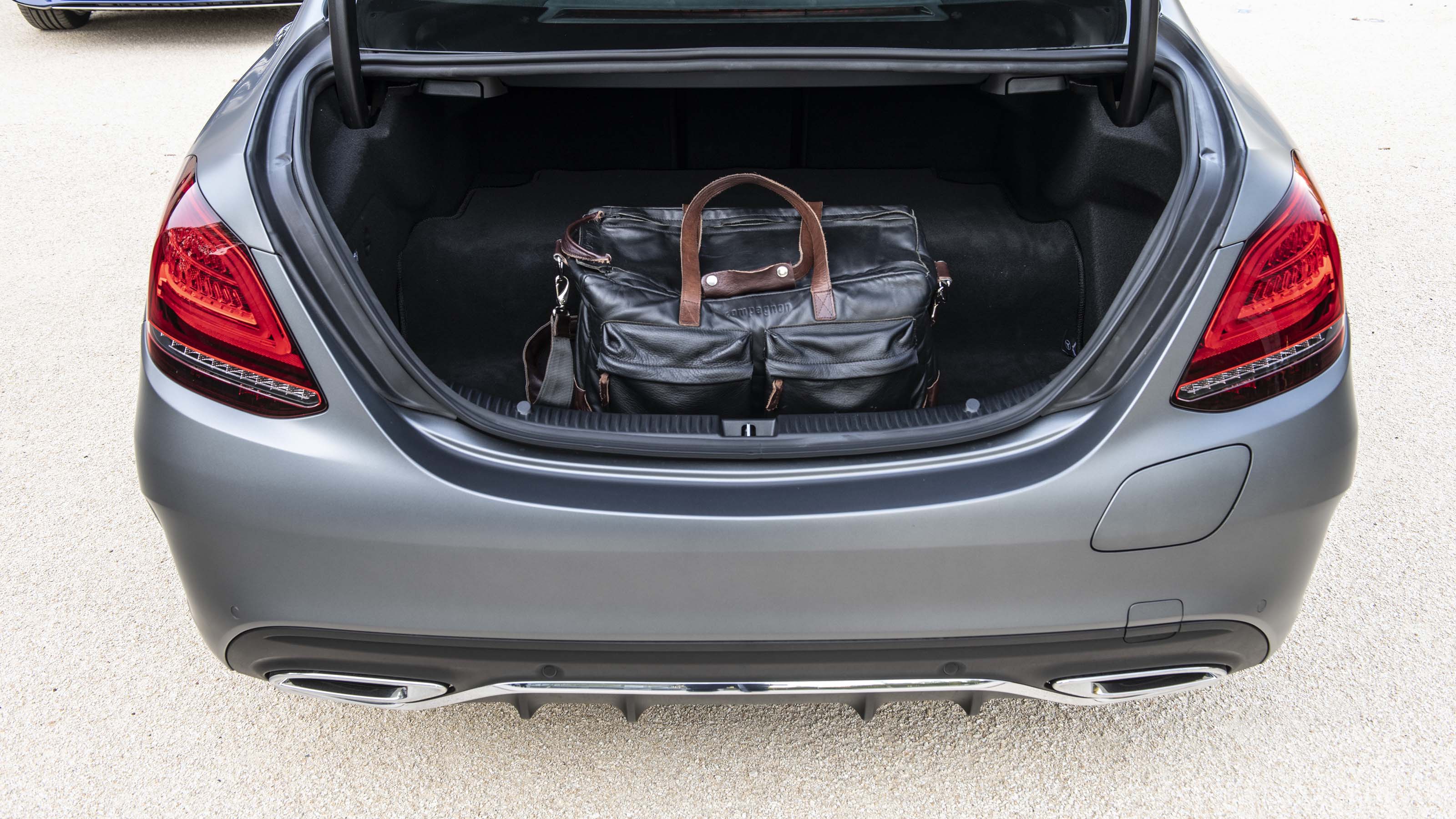 Mercedes CClass hybrid saloon practicality & boot space
