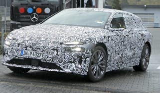 Audi A6 Avant e-tron spy shots