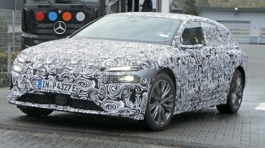 Audi A6 Avant e-tron spy shots
