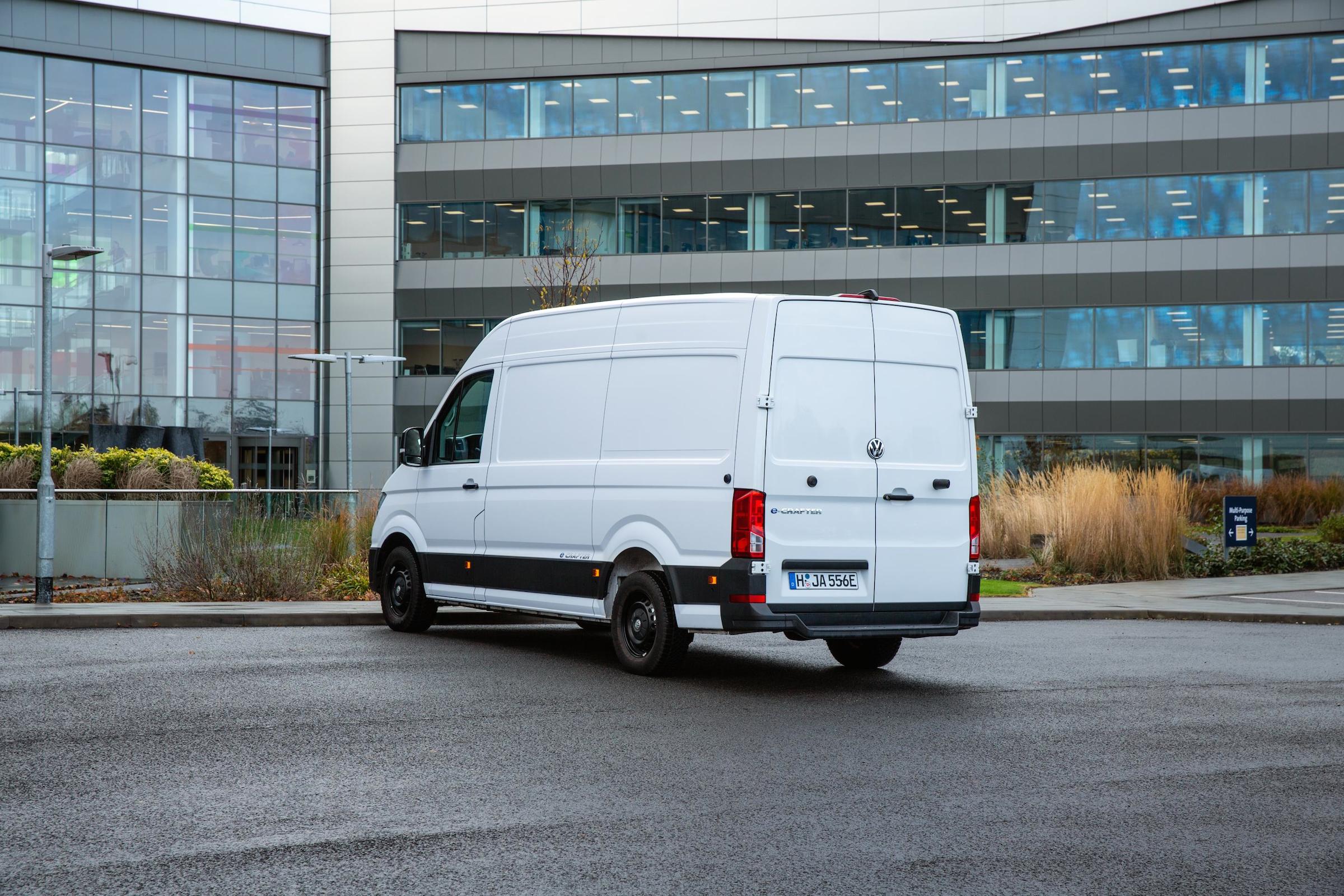 Volkswagen E-Crafter Practicality & Load Space 2024 | DrivingElectric