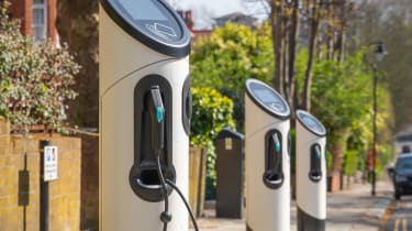 On-street charging points