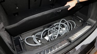 BMW iX3 - cable storage