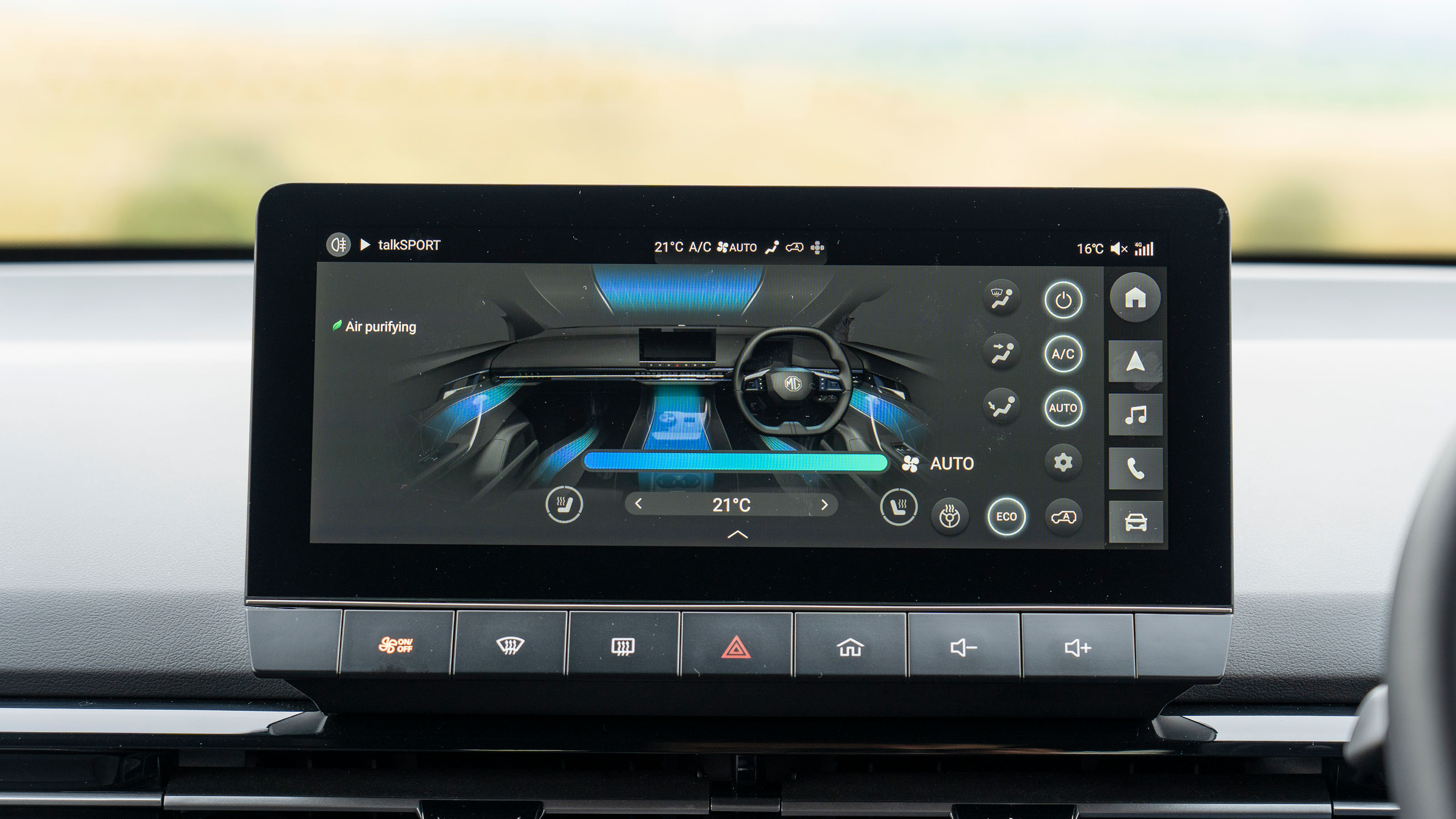 MG4 EV review: interior, dashboard & infotainment