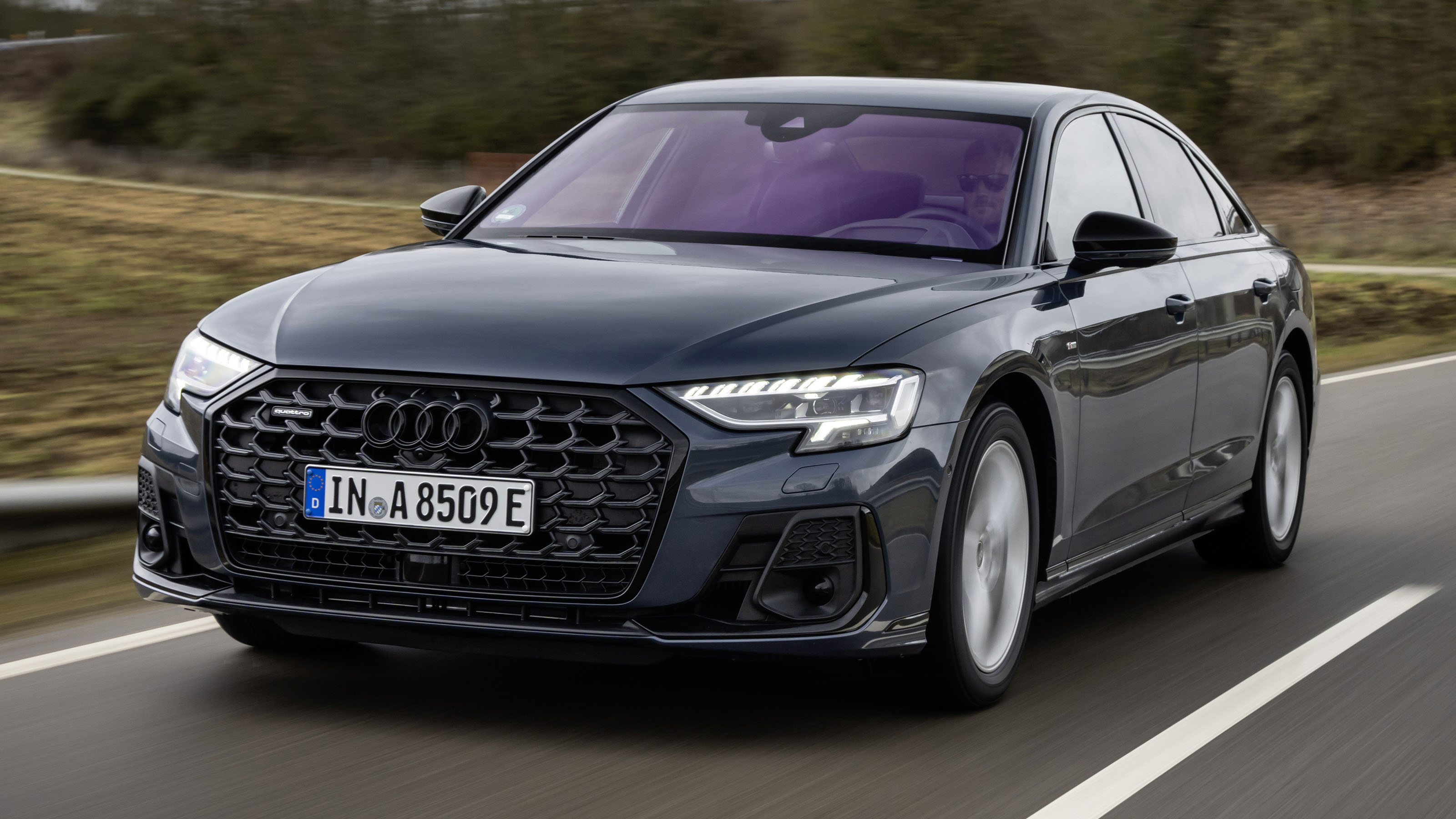Audi A8 hybrid review 2024