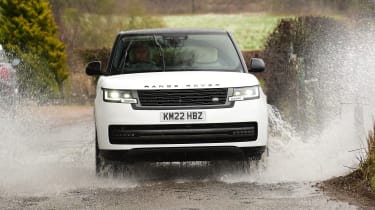 Range Rover water splash