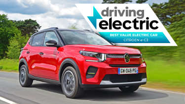 DrivingElectric Best Value Electric Car - Citroen e-C3