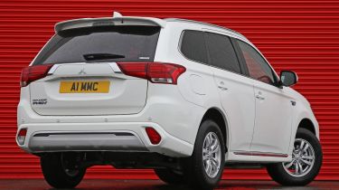 Mitsubishi Outlander PHEV Commercial rear