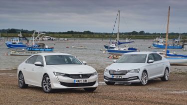 Skoda Superb vs Peugeot 508