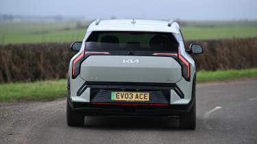 Kia EV3 - rear cornering