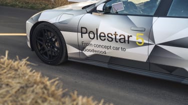 Polestar 5 prototype at Goodwood