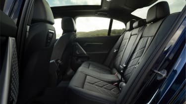BMW i5 - rear seats