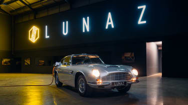 Aston Martin DB6 electric conversion by Lunaz